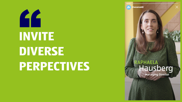 Invite Diverse Perspectives - Raphaela Hausberg, Managing Director