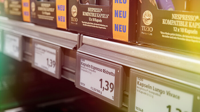 ALDI SÜD IT Projektbericht Electronic Shelf Labels