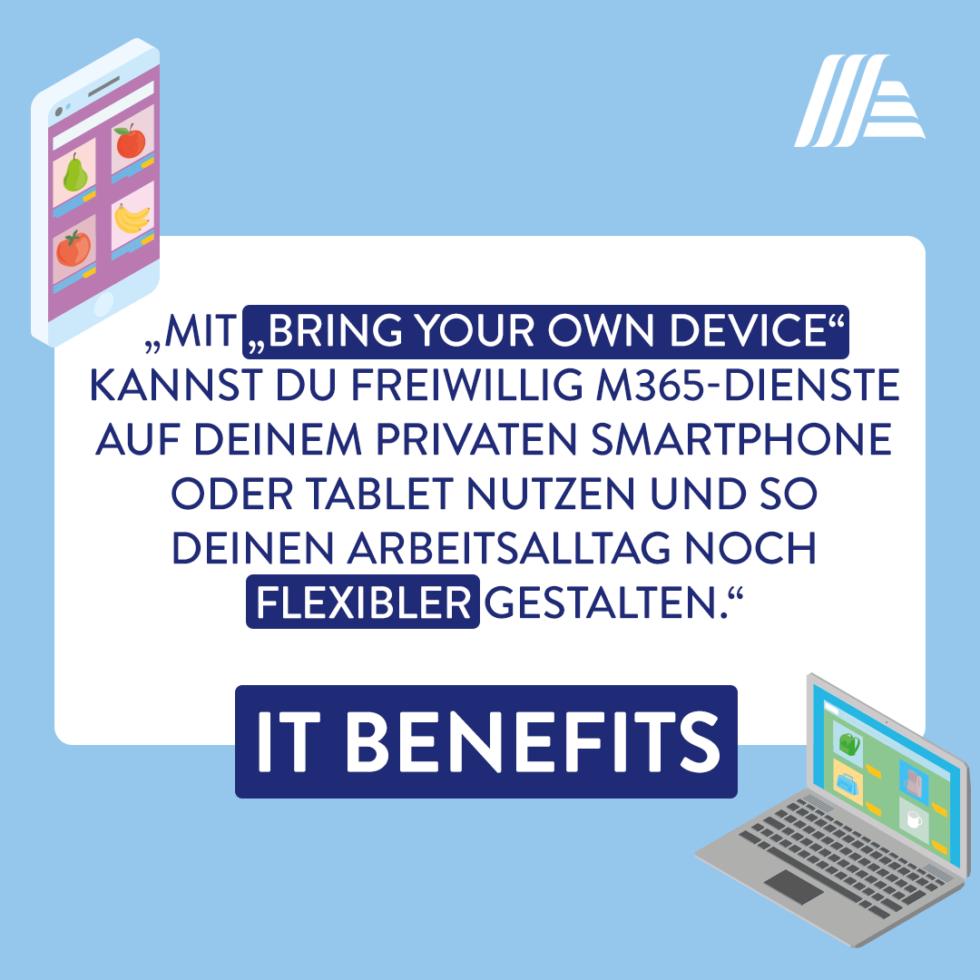 “Bring your own device” IT benefits
